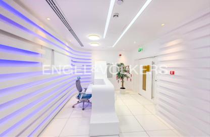 Office Space - Studio - 1 Bathroom for rent in Marina Plaza - Dubai Marina - Dubai