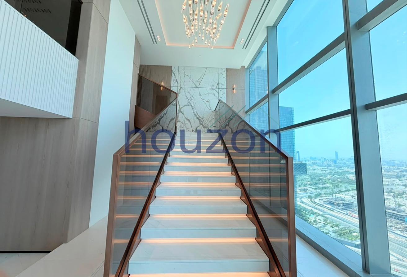 Modern Duplex 3BR+M/R Penthouse | Burj View photo 5