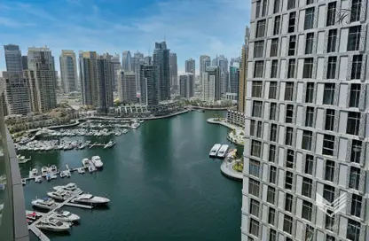 Apartment - 1 Bedroom - 2 Bathrooms for rent in Damac Heights - Dubai Marina - Dubai