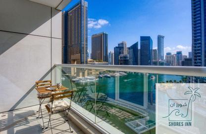 Apartment - 1 Bedroom - 2 Bathrooms for rent in Continental Tower - Dubai Marina - Dubai