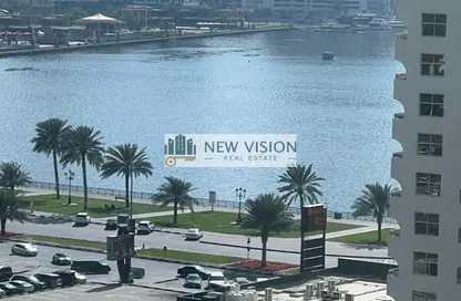 شقة - 2 غرف نوم - 2 حمامات للايجار في برج اللوتس - المجاز 1 - المجاز - الشارقة