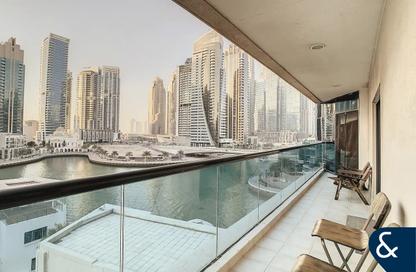 Apartment - 2 - 3 for rent in Time Place Tower - Dubai Marina - Dubai