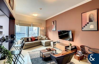 Apartment - 2 - 3 for rent in Time Place Tower - Dubai Marina - Dubai