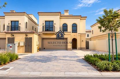 Townhouse - 3 - 4 for rent in Toledo - Zayed City (Khalifa City C) - Khalifa City - Abu Dhabi