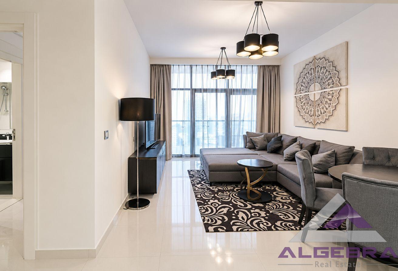 High Floor | Furnished | 2BR Apartment | Spacious photo 2