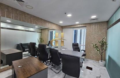 Office Space - Studio - 1 Bathroom for rent in Latifa Tower - Sheikh Zayed Road - Dubai