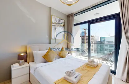 شقة - غرفة نوم - 1 حمام للايجار في برج زادا - الخليج التجاري - دبي