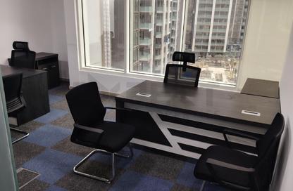Office Space - Studio - 1 Bathroom for rent in Clover Bay Tower - Business Bay - Dubai