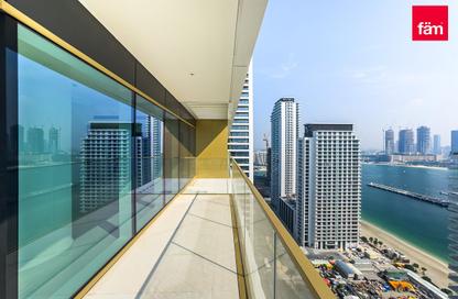 Apartment - 1 Bedroom - 1 Bathroom for rent in Grand Bleu Tower 2 - Emaar Beachfront - Dubai Harbour - Dubai