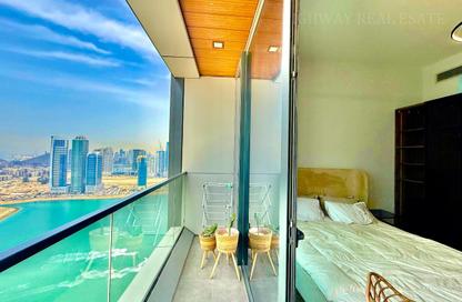 Apartment - 1 Bedroom - 2 Bathrooms for rent in La Plage Tower - Al Mamzar - Sharjah - Sharjah