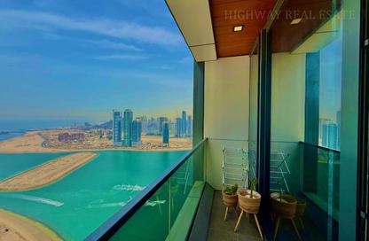 Apartment - 1 Bedroom - 2 Bathrooms for rent in La Plage Tower - Al Mamzar - Sharjah - Sharjah