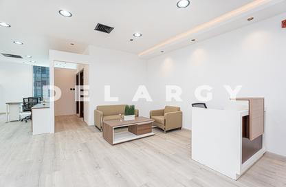 Office Space - Studio - 1 Bathroom for rent in The Prism - Business Bay - Dubai
