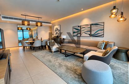 Apartment - 3 - 4 for rent in Jumeirah Gate Tower 2 - The Address Jumeirah Resort and Spa - Jumeirah Beach Residence - Dubai