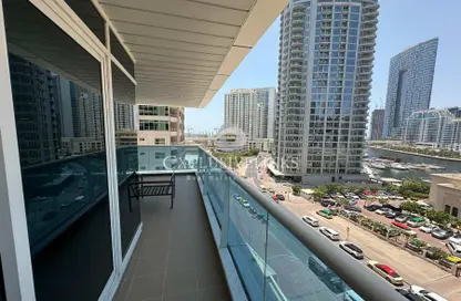 Apartment - 2 Bedrooms - 3 Bathrooms for rent in Opal Tower Marina - Dubai Marina - Dubai