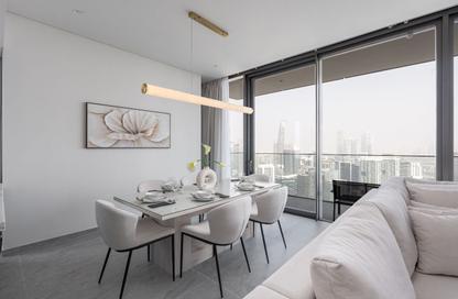 Apartment - 3 - 4 for rent in Peninsula Four - Peninsula - Business Bay - Dubai