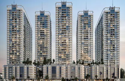 Apartment - 1 Bedroom - 2 Bathrooms for sale in Ajman Creek Towers - Al Rashidiya 1 - Al Rashidiya - Ajman