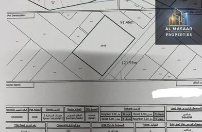Land - Studio for sale in Al Rana Building - Ajman Industrial 2 - Ajman Industrial Area - Ajman
