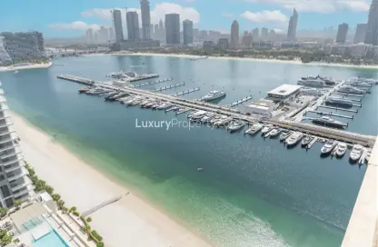 شقة - غرفة نوم - 1 حمام للايجار في برج Marina Vista 1 - مارينا فيستا - إعمار بيتشفرونت - دبي هاربور - دبي