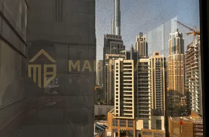 Office Space - 1 Bedroom - 1 Bathroom for rent in Clover Bay Tower - Business Bay - Dubai
