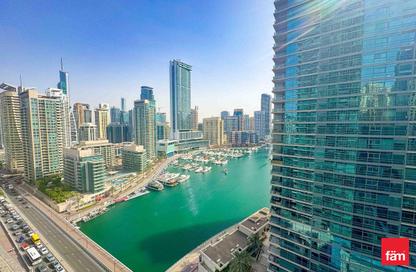 Apartment - 1 Bedroom - 2 Bathrooms for rent in Marina Quays West - Marina Quays - Dubai Marina - Dubai