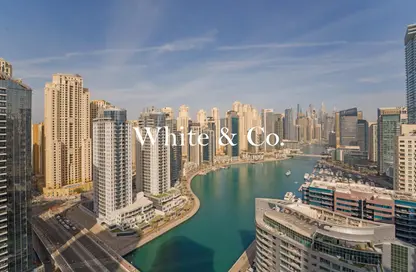 شقة - 3 غرف نوم - 4 حمامات للايجار في اورا مارينا - دبي مارينا - دبي