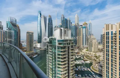 Apartment - 3 Bedrooms - 4 Bathrooms for sale in Marinascape Oceanic - Trident Marinascape - Dubai Marina - Dubai