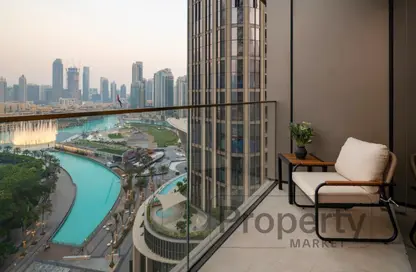 شقة - 2 غرف نوم - 2 حمامات للايجار في العنوان رزيدنسز برج الأوبرا دبي 1 - ذو ادراس ريزيدنس دبي أوبرا - وسط مدينة دبي - دبي