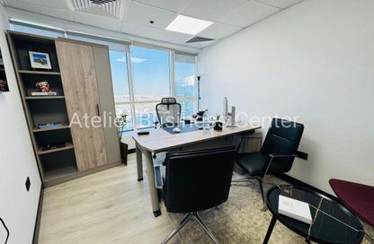 Office Space - Studio - 4 Bathrooms for rent in Al Ameri Tower - Barsha Heights (Tecom) - Dubai