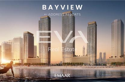 Apartment - 2 Bedrooms - 2 Bathrooms for sale in Bayview Tower 2 - Bayview - Emaar Beachfront - Dubai Harbour - Dubai
