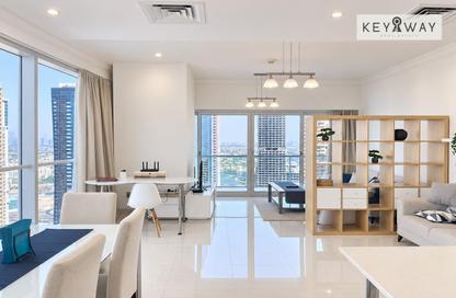 Apartment - 1 - 1 for rent in Lake View Tower - JLT Cluster B - Jumeirah Lake Towers - Dubai