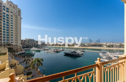 Apartment - 3 Bedrooms - 4 Bathrooms for rent in Marina Residences 5 - Marina Residences - Palm Jumeirah - Dubai