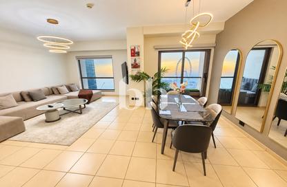 Apartment - 2 - 3 for rent in Shams 4 - Shams - Jumeirah Beach Residence - Dubai