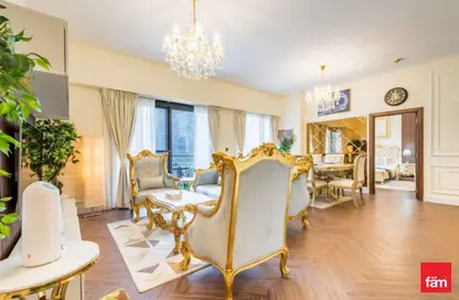 شقة - غرفة نوم - 2 حمامات للايجار في K برج - الأبراج الإدارية - الخليج التجاري - دبي