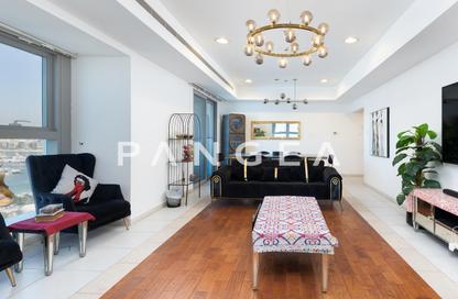 Apartment - 3 Bedrooms - 4 Bathrooms for rent in Princess Tower - Dubai Marina - Dubai