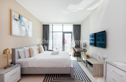 Apartment - Studio - 1 Bathroom for rent in Seven Palm - Palm Jumeirah - Dubai Apartment - Studio - 1 Bathroom for rent in Seven Palm - Palm Jumeirah - Dubai