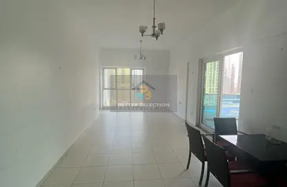 شقة - غرفة نوم - 2 حمامات للايجار في برج كاسكيد - دبي مارينا - دبي