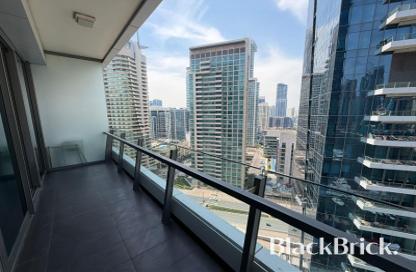 Apartment - Studio - 1 Bathroom for rent in Silverene Tower B - Silverene - Dubai Marina - Dubai