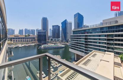 Apartment - 1 Bedroom - 2 Bathrooms for rent in Marina Quays North - Marina Quays - Dubai Marina - Dubai