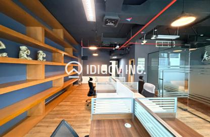 Office Space - Studio - 1 Bathroom for rent in Bayswater - Business Bay - Dubai