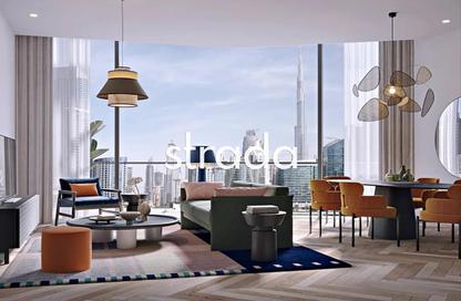 Apartment - 1 Bedroom - 2 Bathrooms for sale in Peninsula Four - Peninsula - Business Bay - Dubai