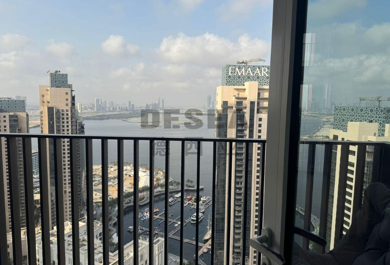 Vacant | Full Creek Harbour View | High Floor