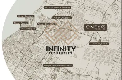 Apartment - 1 Bedroom - 1 Bathroom for sale in One 678 Residences - Al Amerah - Ajman