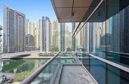 شقة - 3 غرف نوم - 4 حمامات للايجار في برج أري مارينا فيو - دبي مارينا - دبي