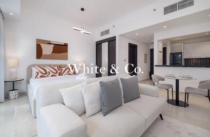 Apartment - Studio - 1 Bathroom for rent in Silverene Tower B - Silverene - Dubai Marina - Dubai
