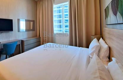 Apartment - 1 - 2 for rent in Barcelo Residences (Al Dar Tower) - Dubai Marina - Dubai