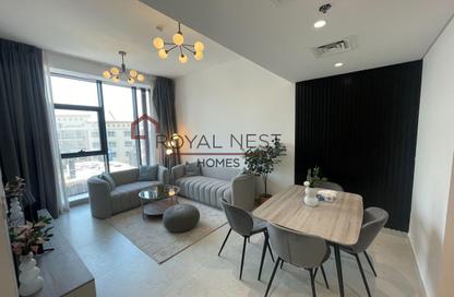 Apartment - 2 - 2 for rent in The V Tower - Dubai Land Residence Complex - Dubai