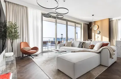 Apartment - 3 Bedrooms - 4 Bathrooms for sale in Beach Isle Tower 1 - Beach Isle - Emaar Beachfront - Dubai Harbour - Dubai