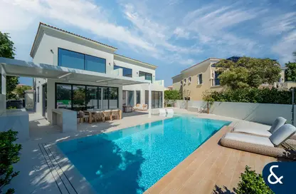 Villa - 6 Bedrooms - 7 Bathrooms for rent in Lime Tree Valley - Jumeirah Golf Estates - Dubai