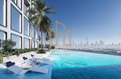 Apartment - 2 Bedrooms - 3 Bathrooms for sale in Binghatti Skyflame 1 - Binghatti Skyflame - Majan - Dubai