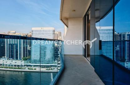 Apartment - 1 Bedroom - 2 Bathrooms for rent in Waves Tower - Business Bay - Dubai